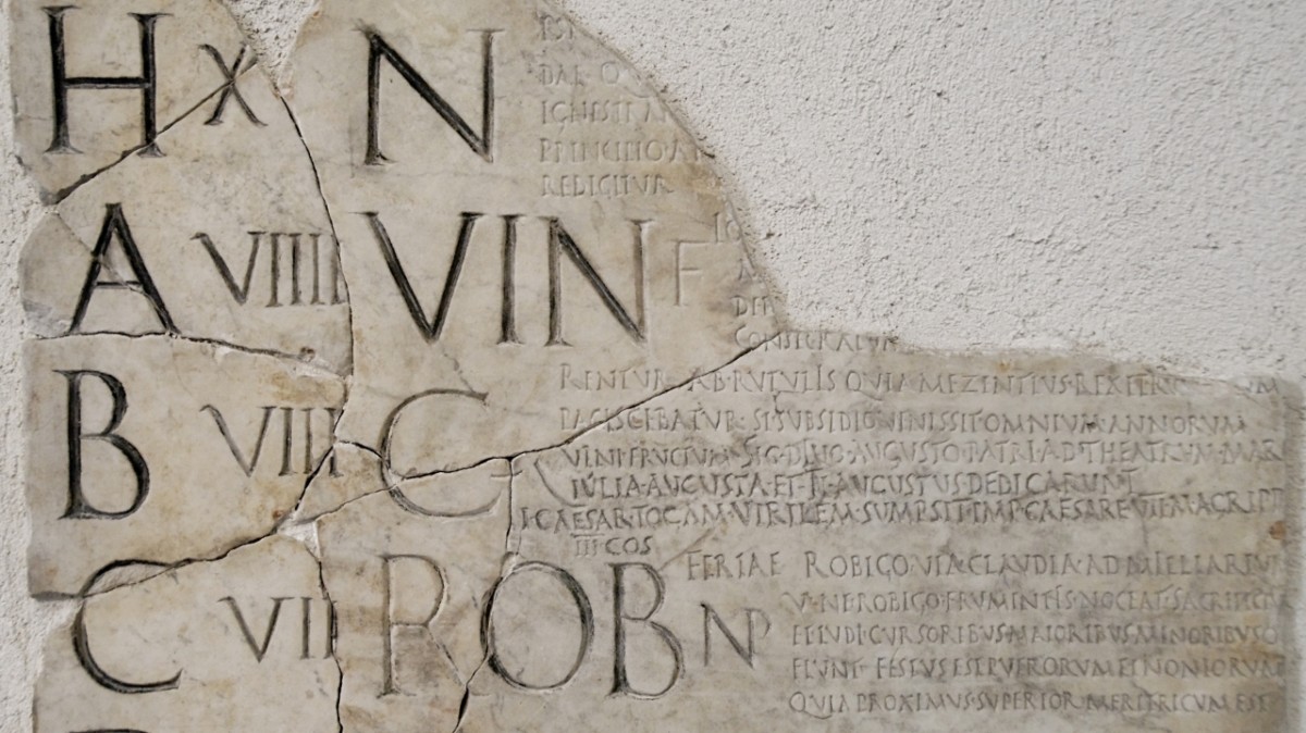 Le calendrier romain - Légion VIII Augusta